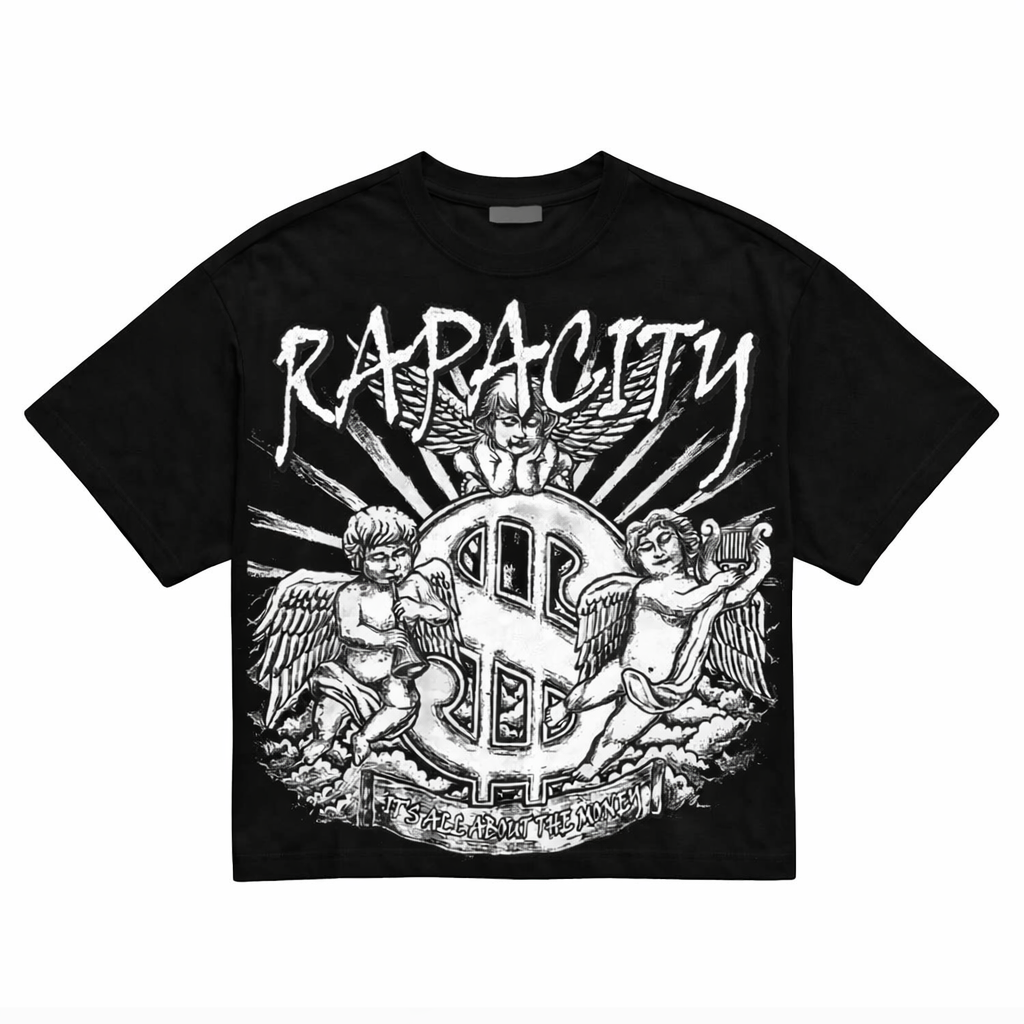 Rapacity “all about the money” Tshirt
