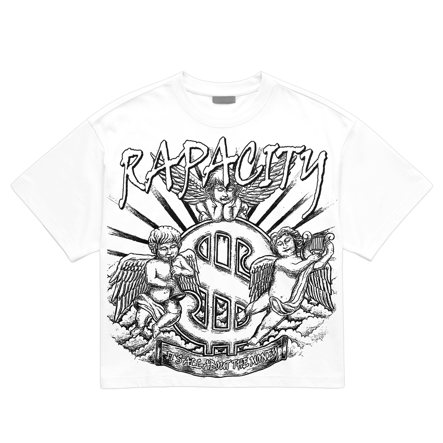 Rapacity “all about the money” Tshirt
